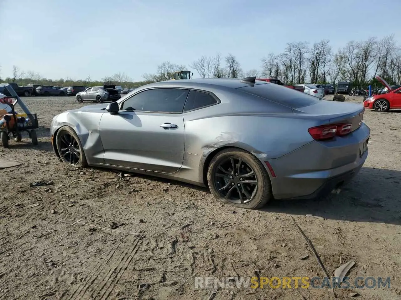 2 Photograph of a damaged car 1G1FB1RX3N0100457 CHEVROLET CAMARO 2022