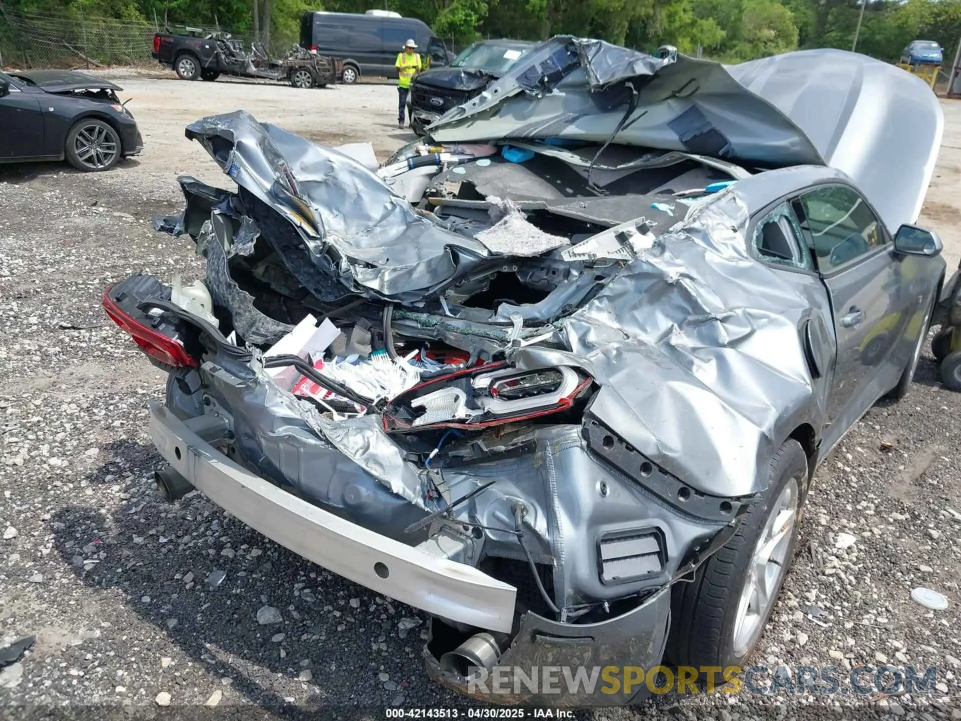 6 Фотография поврежденного автомобиля 1G1FB1RX3N0103522 CHEVROLET CAMARO 2022