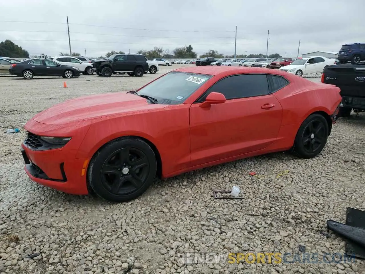 1 Photograph of a damaged car 1G1FB1RX6N0112702 CHEVROLET CAMARO 2022