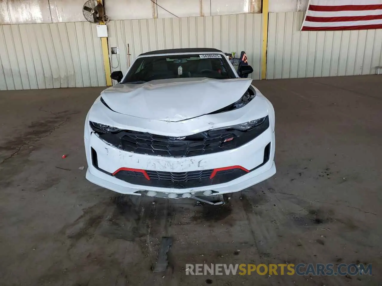 5 Photograph of a damaged car 1G1FB3DS1N0129155 CHEVROLET CAMARO 2022