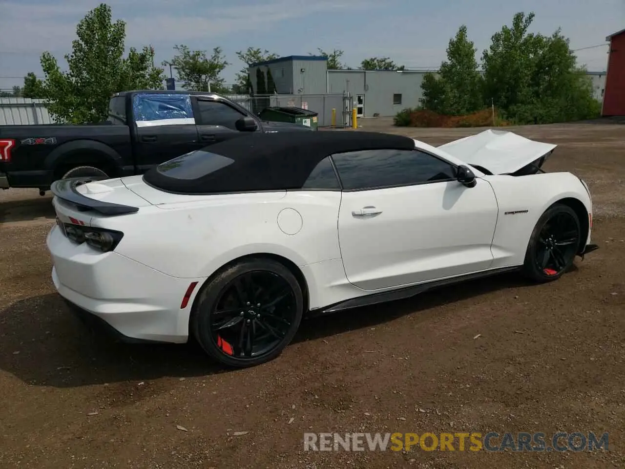 3 Photograph of a damaged car 1G1FC3DX0N0104482 CHEVROLET CAMARO 2022