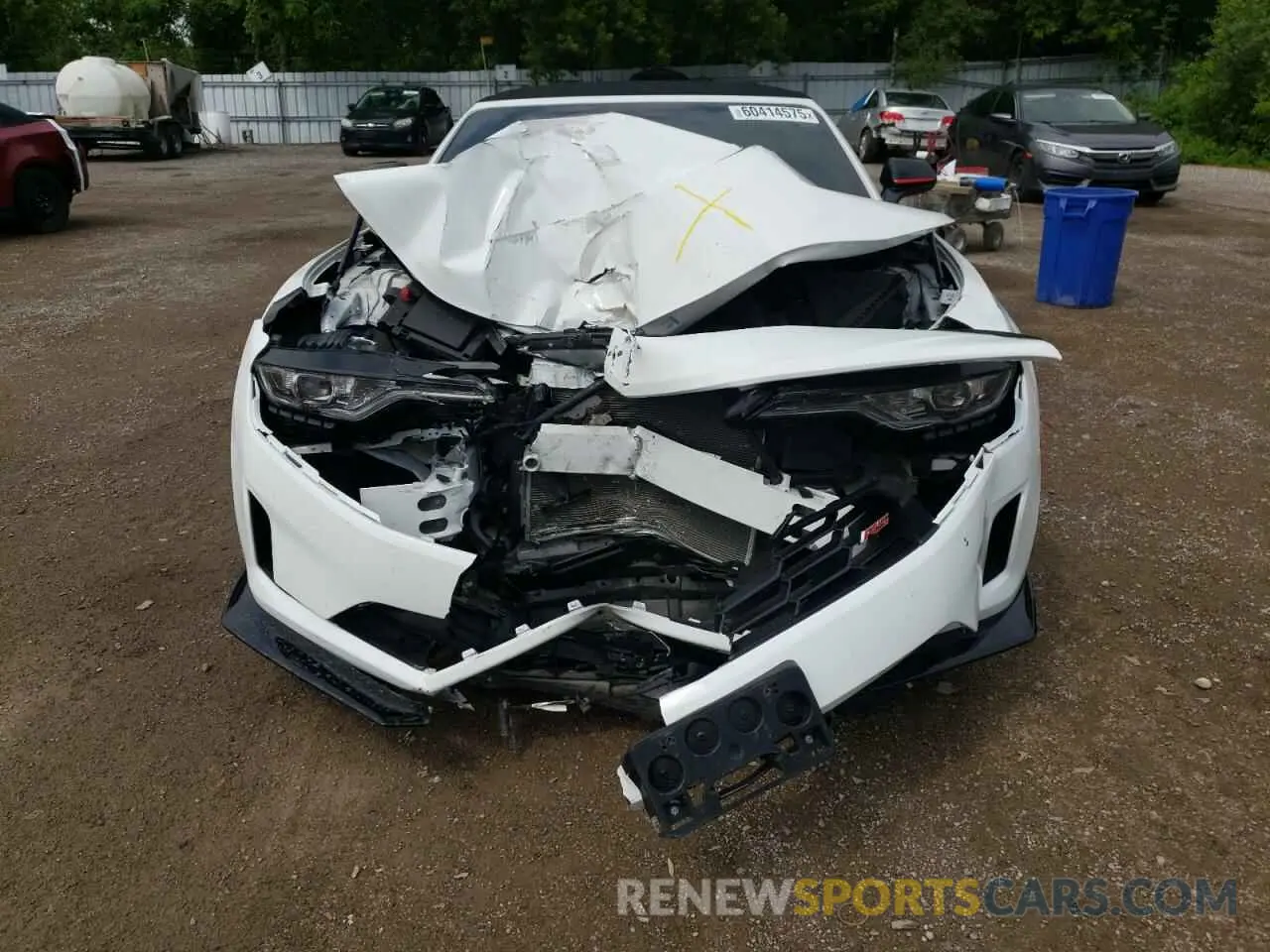 5 Photograph of a damaged car 1G1FC3DX0N0104482 CHEVROLET CAMARO 2022