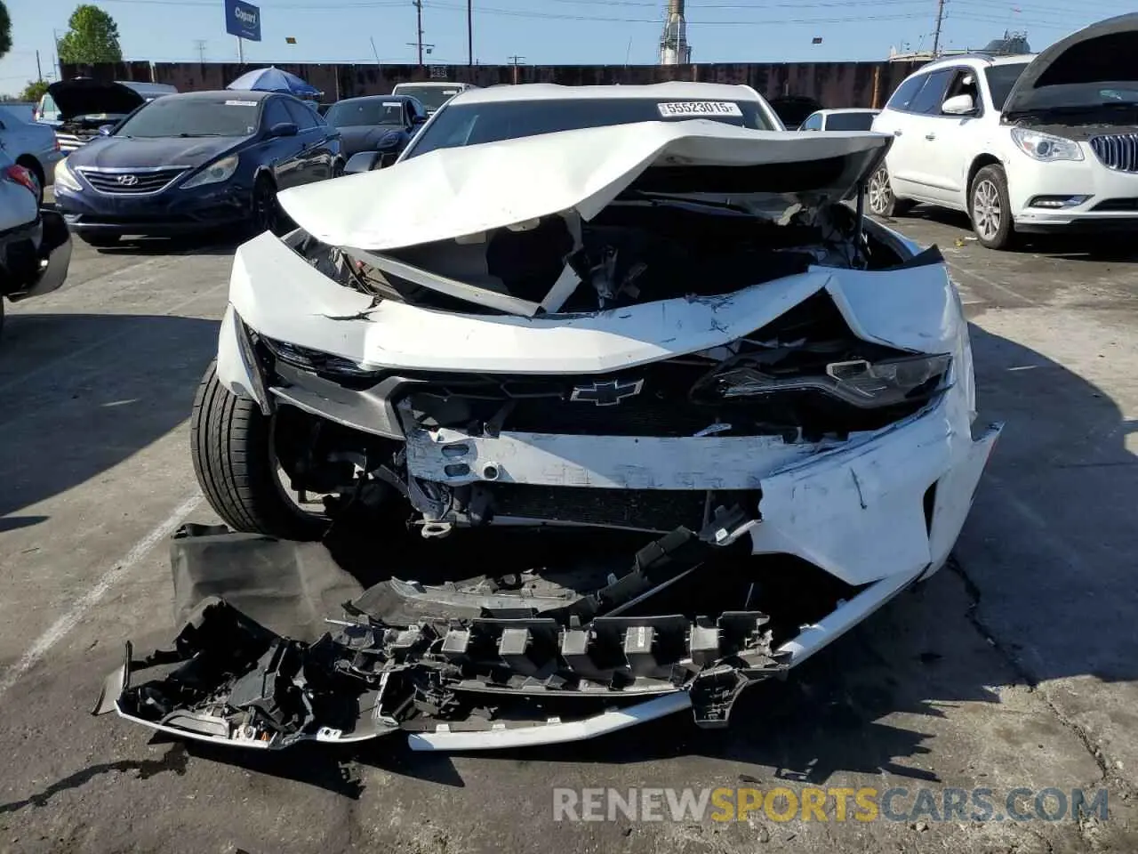 5 Фотография поврежденного автомобиля 1G1FD1RS6N0135069 CHEVROLET CAMARO 2022