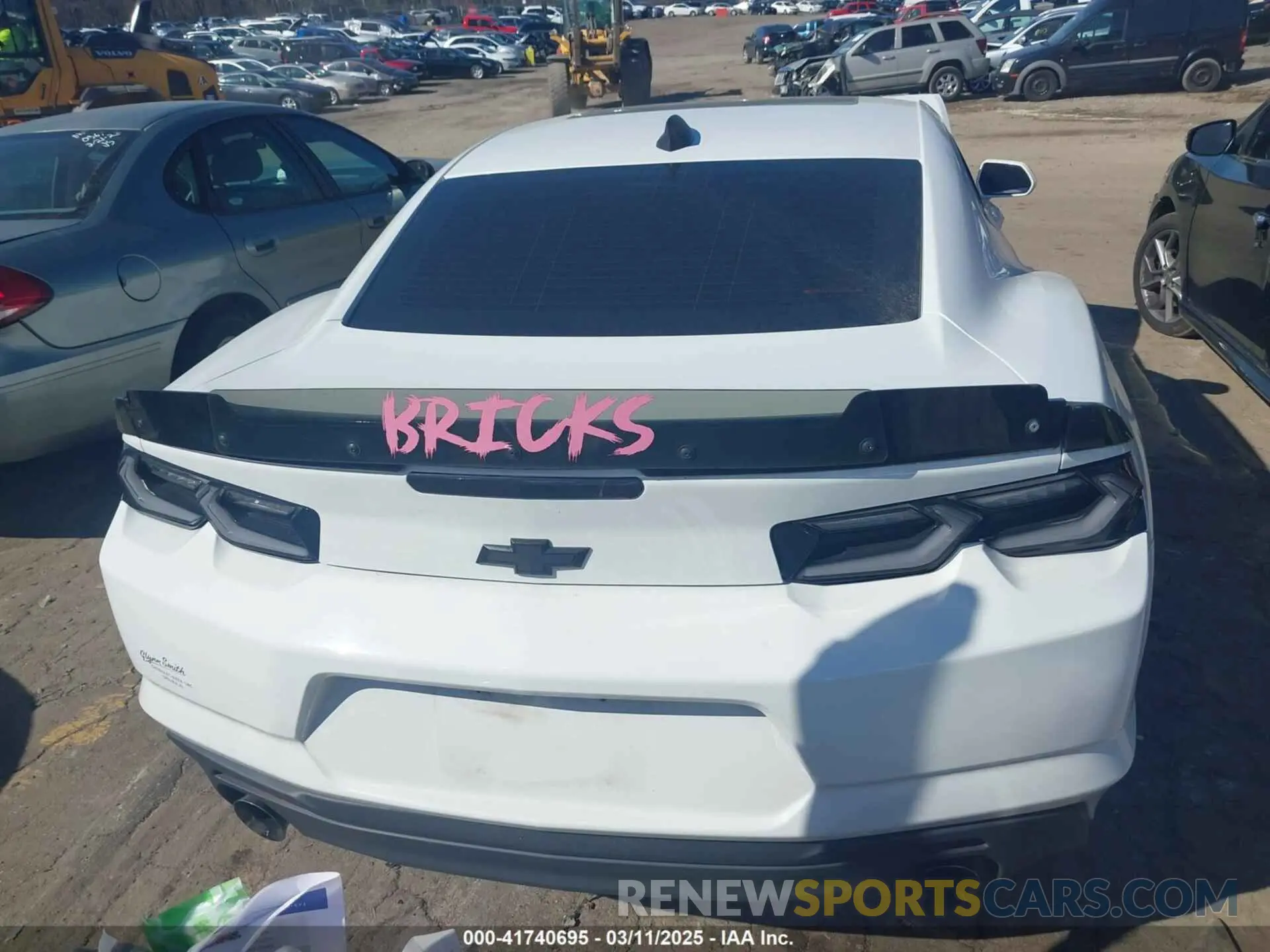 16 Photograph of a damaged car 1G1FD1RX0N0123852 CHEVROLET CAMARO 2022