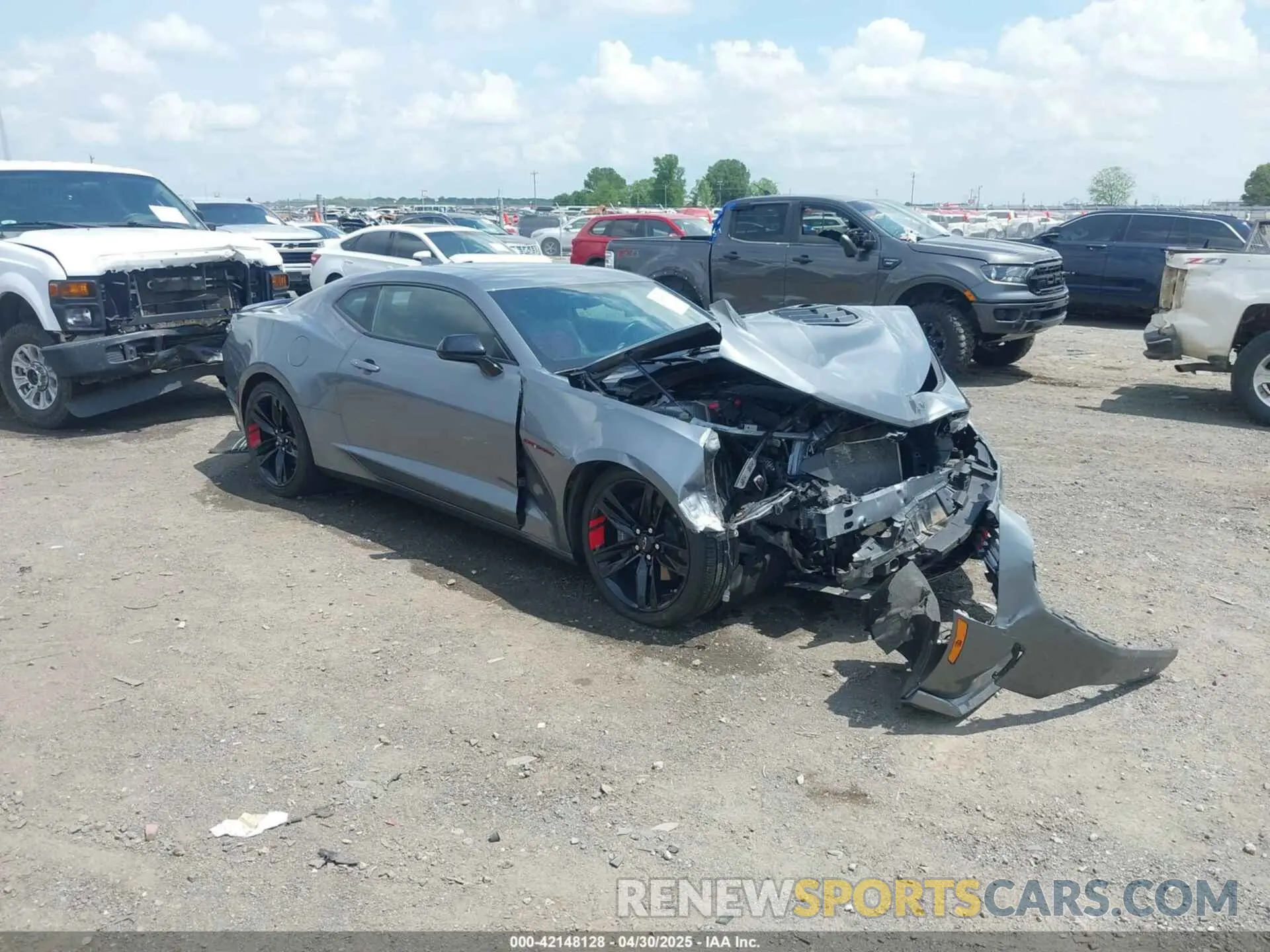 1 Photograph of a damaged car 1G1FF1R70N0101991 CHEVROLET CAMARO 2022