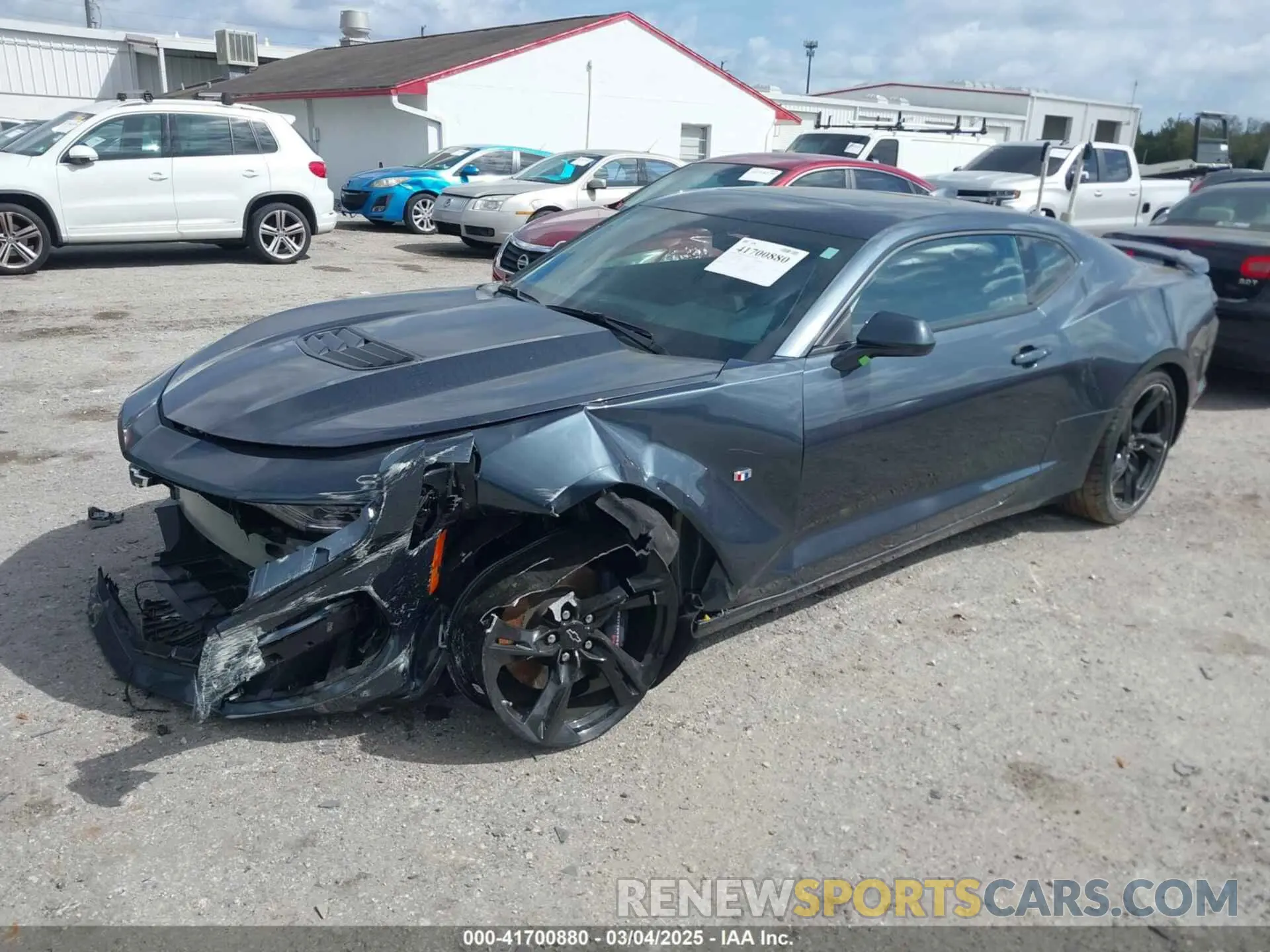 2 Photograph of a damaged car 1G1FF1R70N0134098 CHEVROLET CAMARO 2022