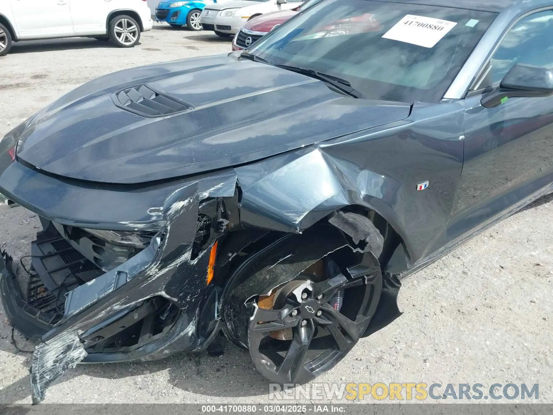 6 Photograph of a damaged car 1G1FF1R70N0134098 CHEVROLET CAMARO 2022