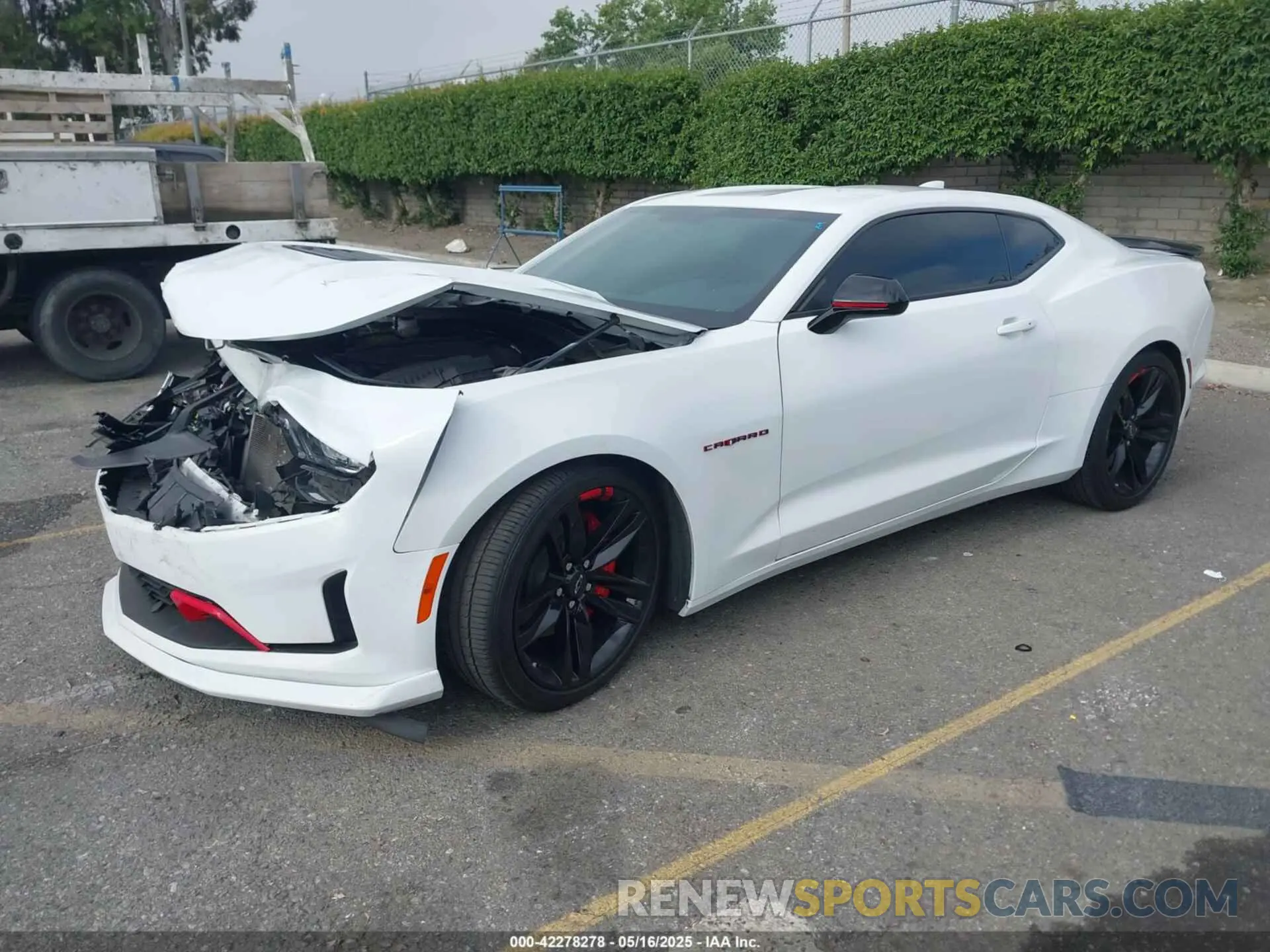 2 Photograph of a damaged car 1G1FF1R75N0132802 CHEVROLET CAMARO 2022