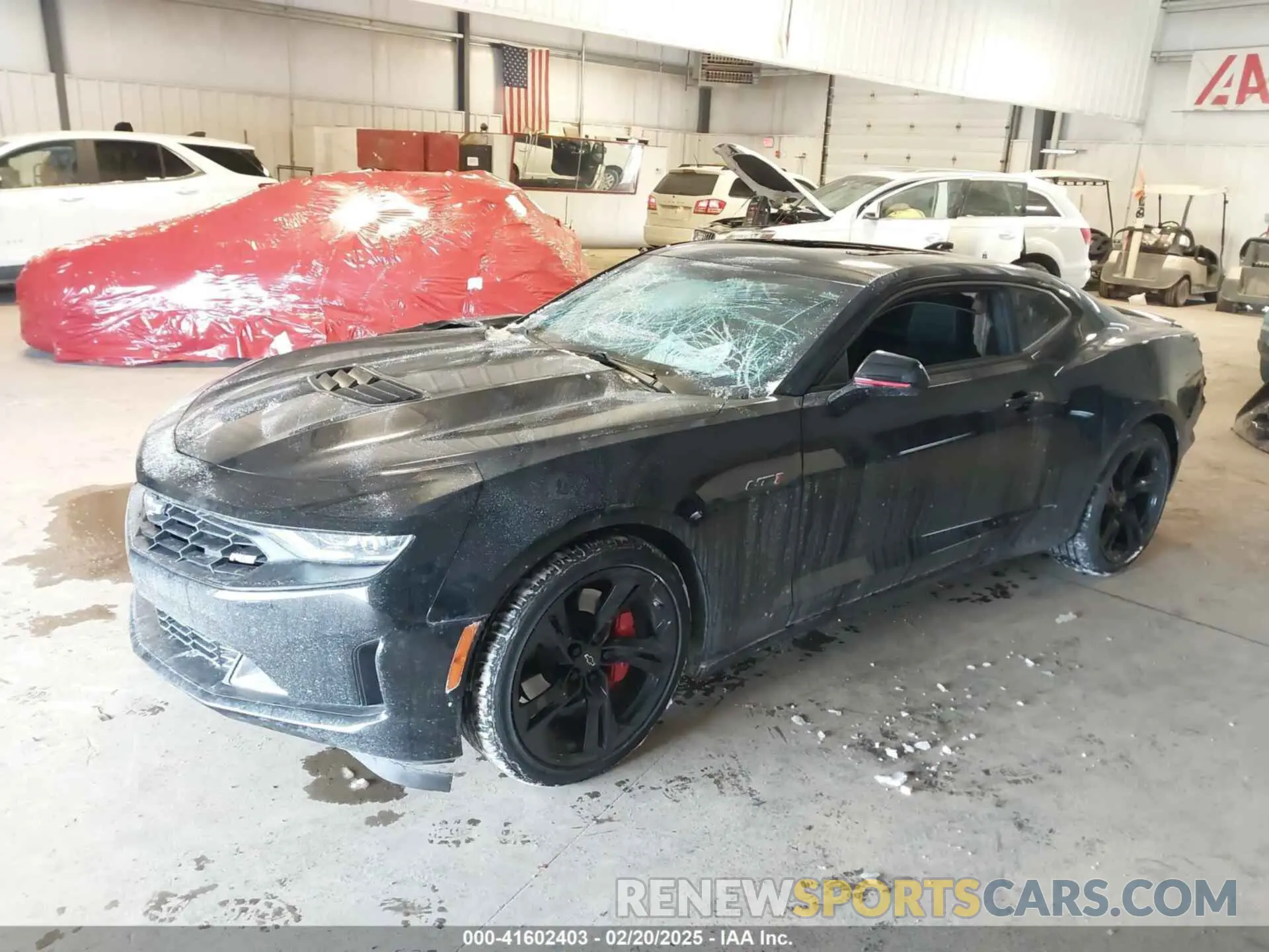 2 Photograph of a damaged car 1G1FF1R78N0112883 CHEVROLET CAMARO 2022