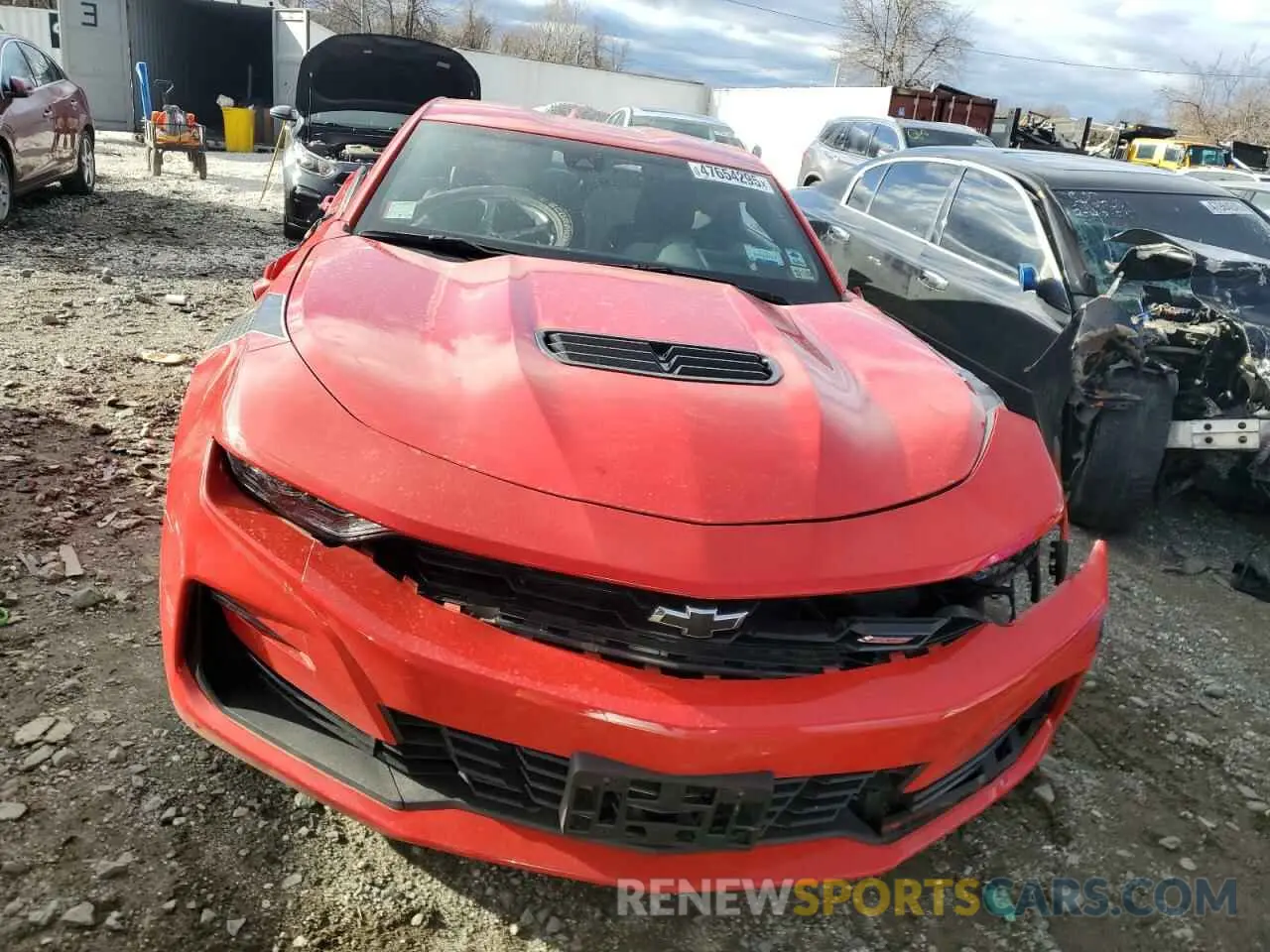 5 Фотография поврежденного автомобиля 1G1FG1R71N0104900 CHEVROLET CAMARO 2022
