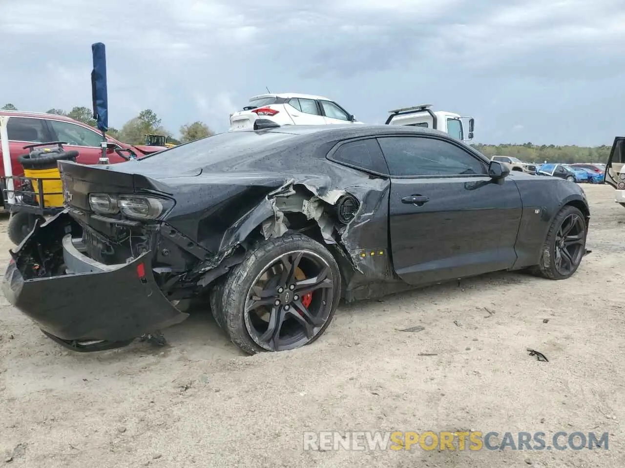 3 Photograph of a damaged car 1G1FH1R72N0108063 CHEVROLET CAMARO 2022