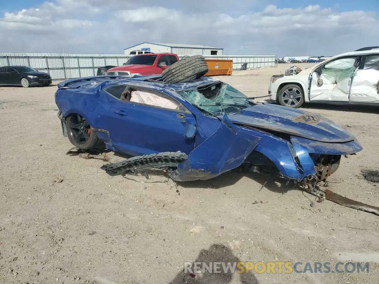 4 Фотография поврежденного автомобиля 1G1FH1R78N0134067 CHEVROLET CAMARO 2022