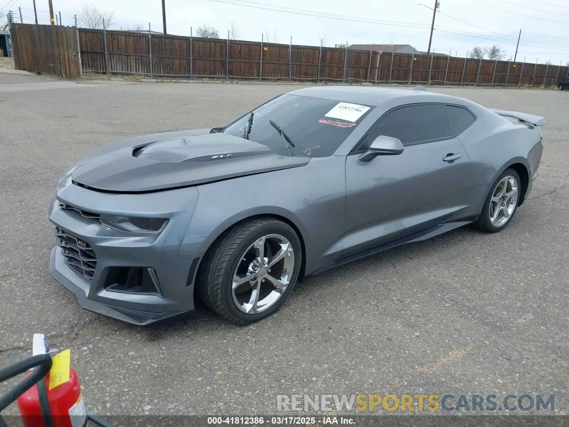 2 Photograph of a damaged car 1G1FK1R65N0126050 CHEVROLET CAMARO 2022
