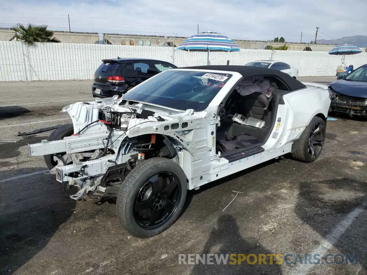 1 Photograph of a damaged car 1G1FK3D65N0127993 CHEVROLET CAMARO 2022