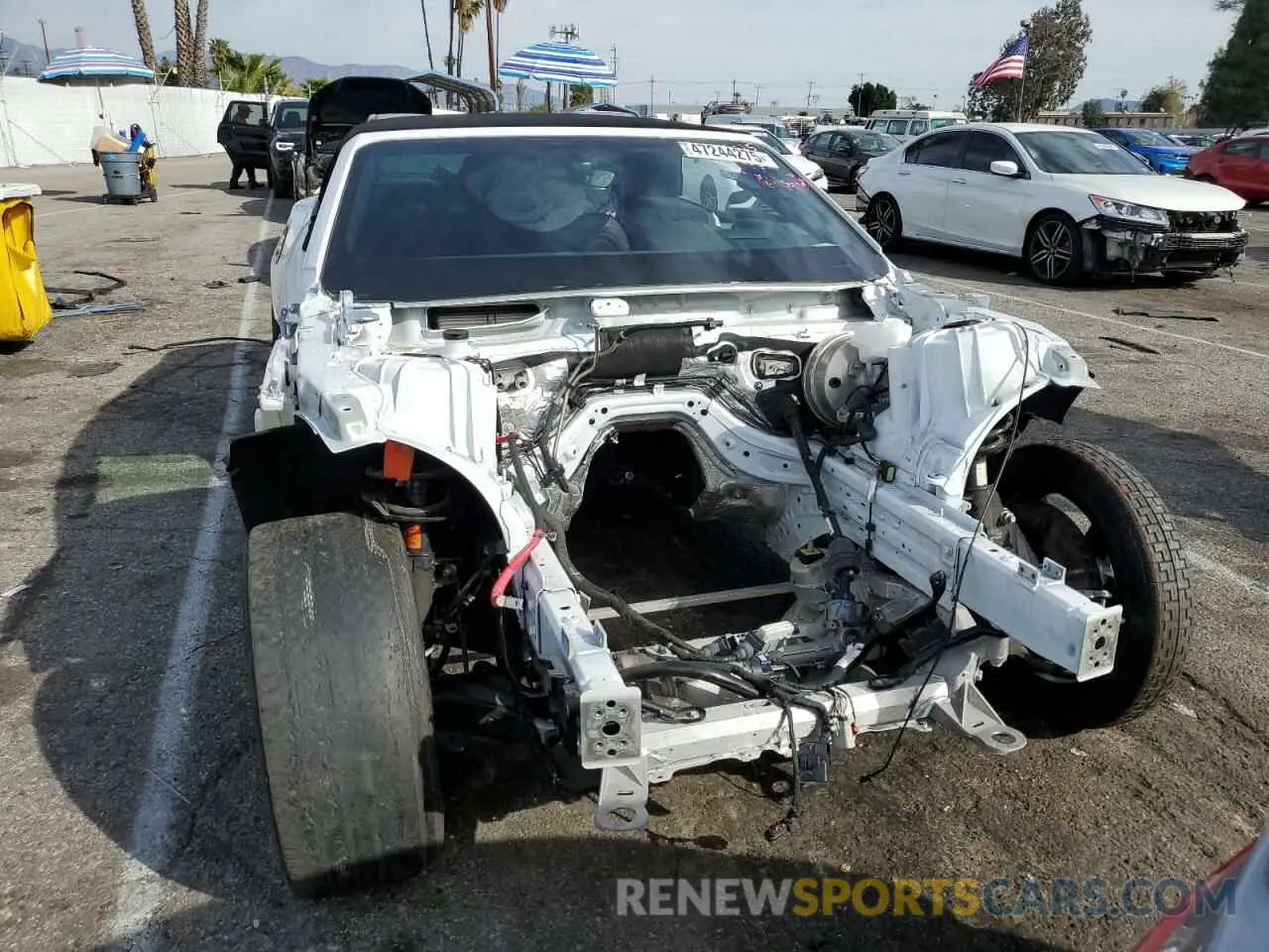 5 Photograph of a damaged car 1G1FK3D65N0127993 CHEVROLET CAMARO 2022