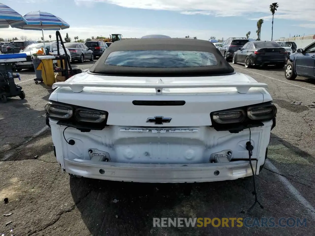 6 Photograph of a damaged car 1G1FK3D65N0127993 CHEVROLET CAMARO 2022