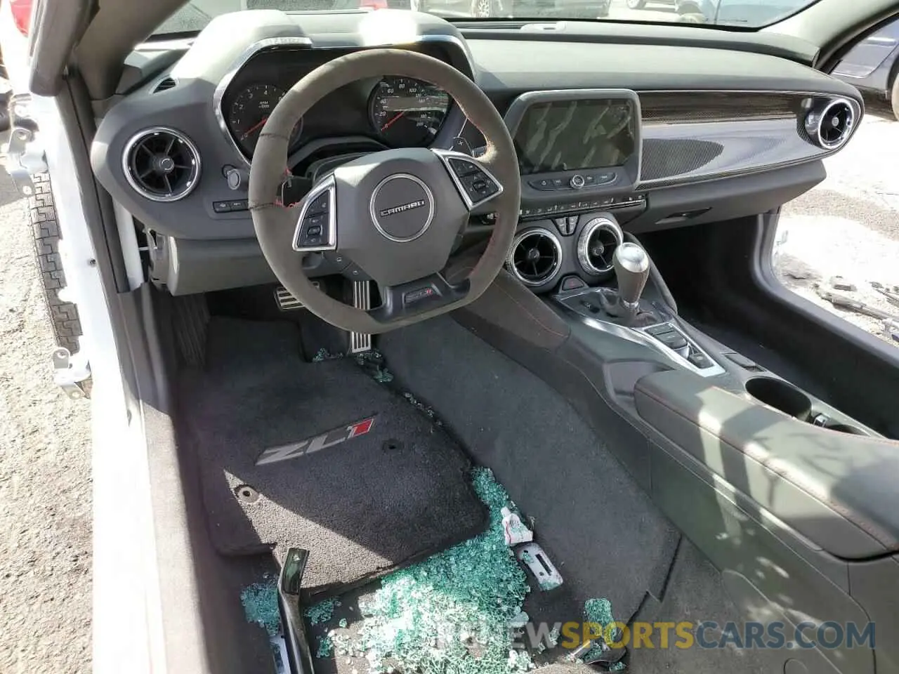 8 Photograph of a damaged car 1G1FK3D65N0127993 CHEVROLET CAMARO 2022