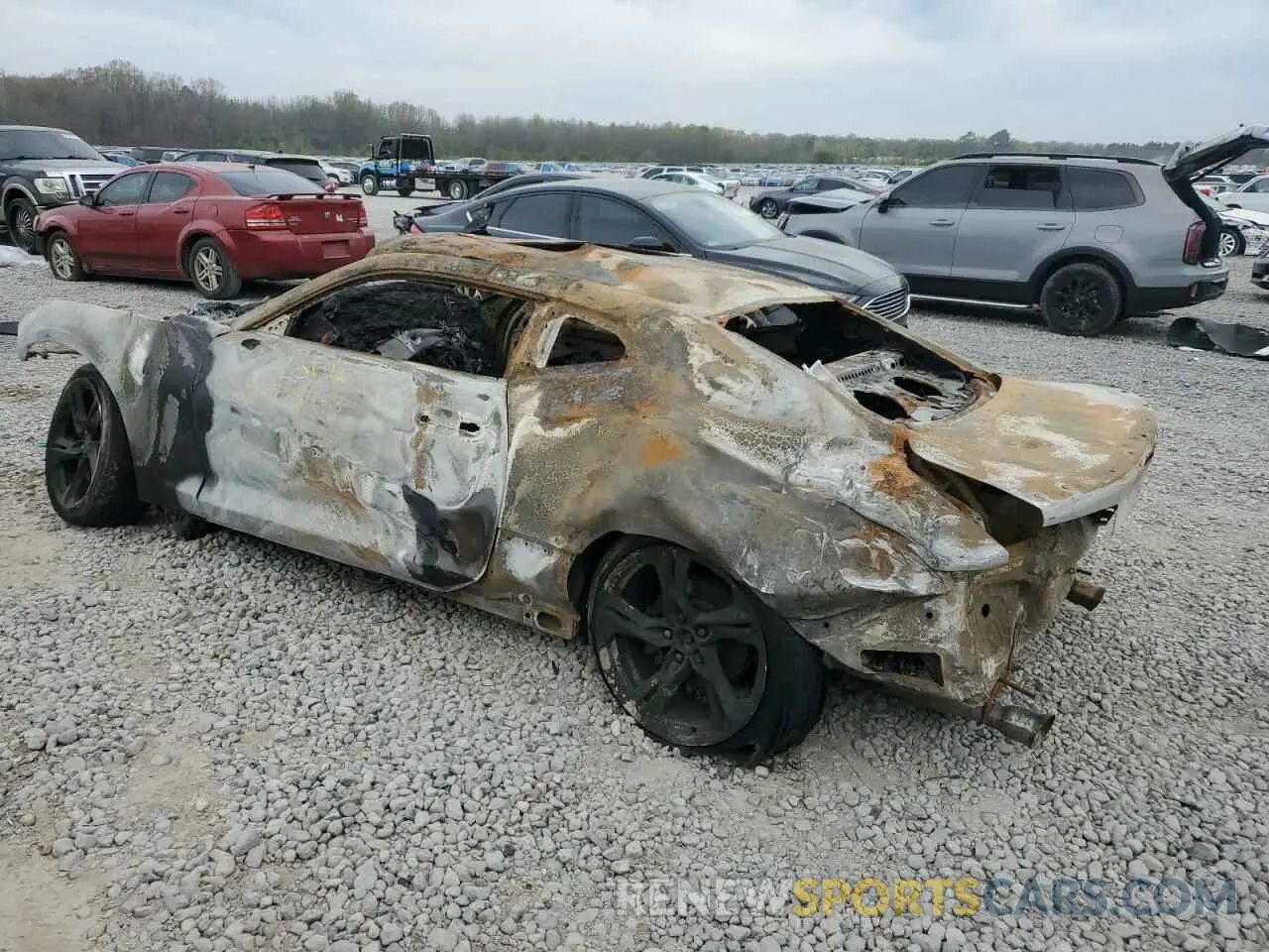 2 Photograph of a damaged car 1G1FB1RS0P0129499 CHEVROLET CAMARO 2023
