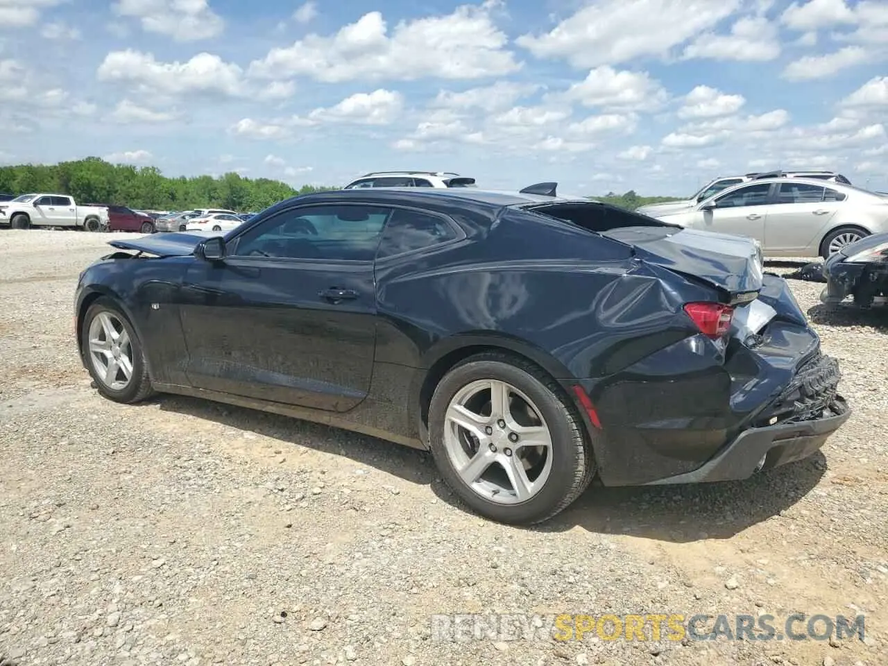 2 Photograph of a damaged car 1G1FB1RS6P0137848 CHEVROLET CAMARO 2023