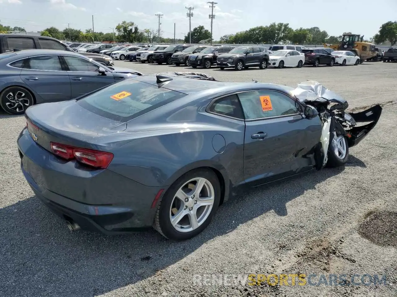 3 Фотография поврежденного автомобиля 1G1FB1RX4P0150190 CHEVROLET CAMARO 2023