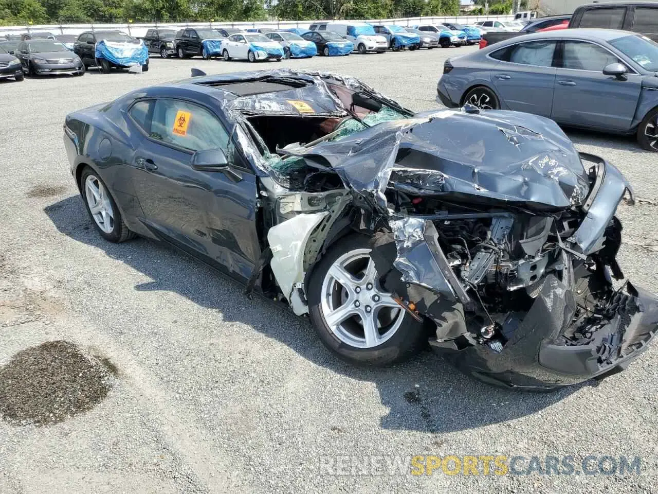 4 Фотография поврежденного автомобиля 1G1FB1RX4P0150190 CHEVROLET CAMARO 2023