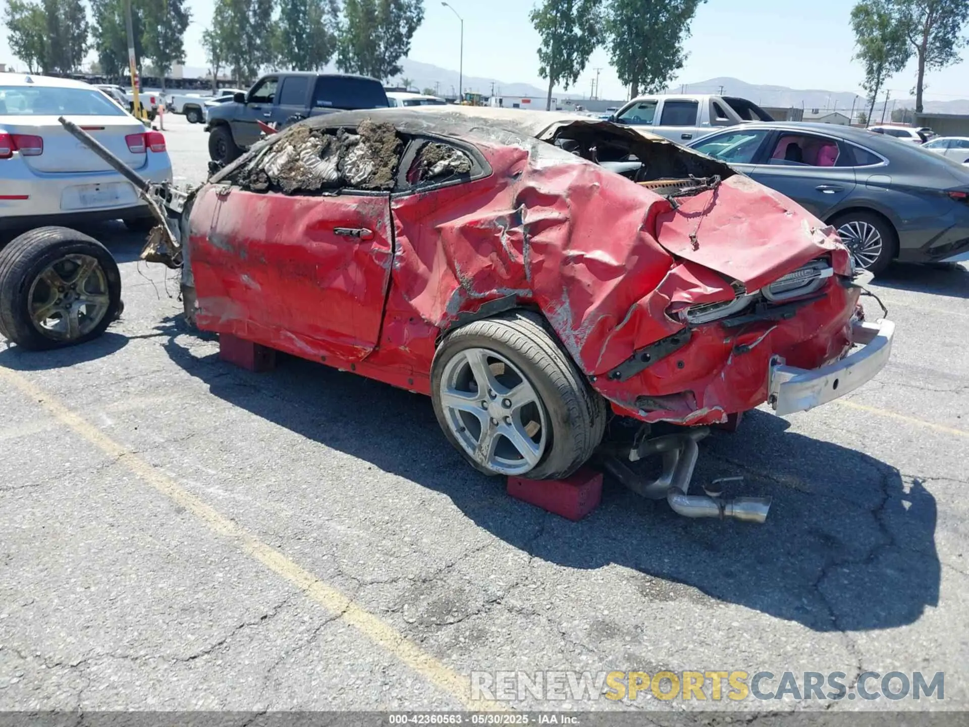 3 Photograph of a damaged car 1G1FB1RX8P0139967 CHEVROLET CAMARO 2023