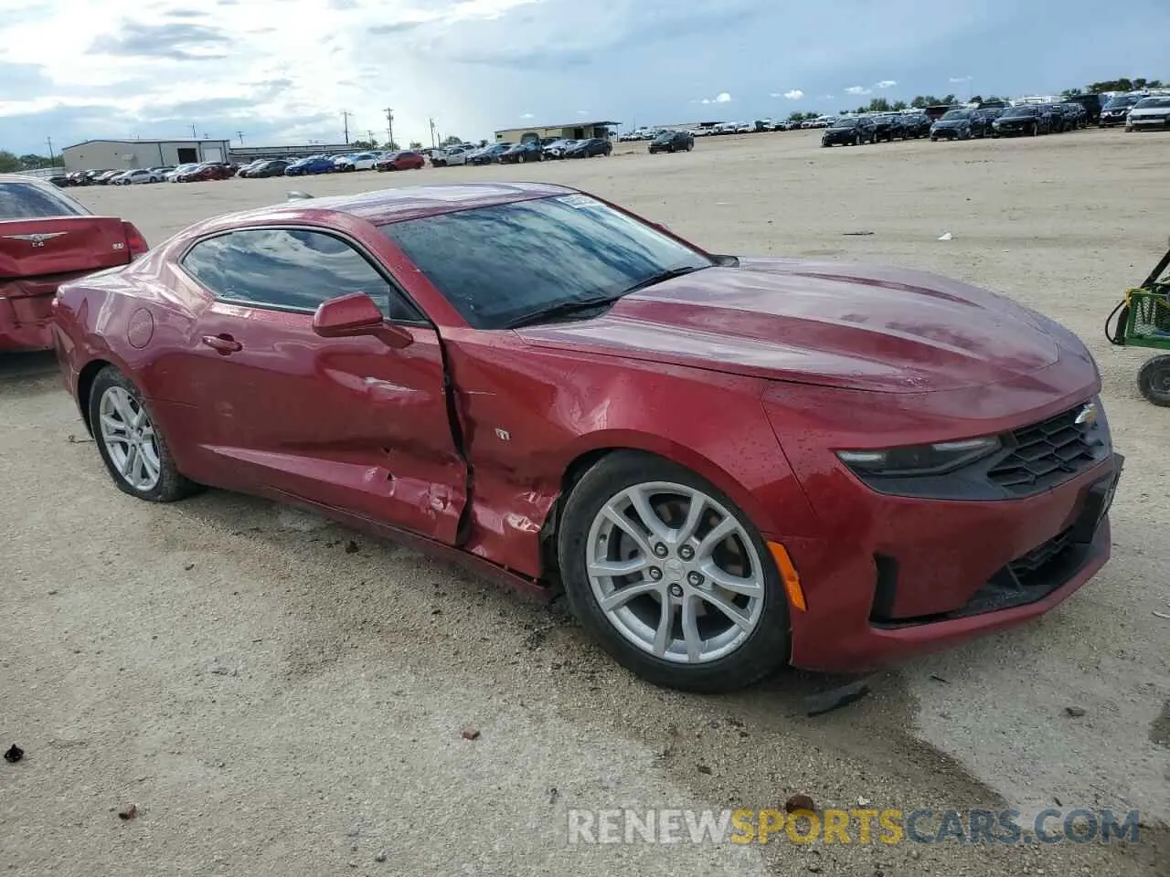 4 Photograph of a damaged car 1G1FB1RX8P0153674 CHEVROLET CAMARO 2023