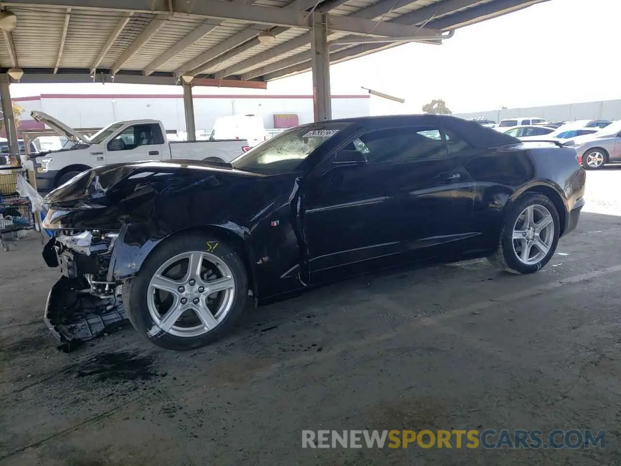 1 Photograph of a damaged car 1G1FB3DX4P0139659 CHEVROLET CAMARO 2023