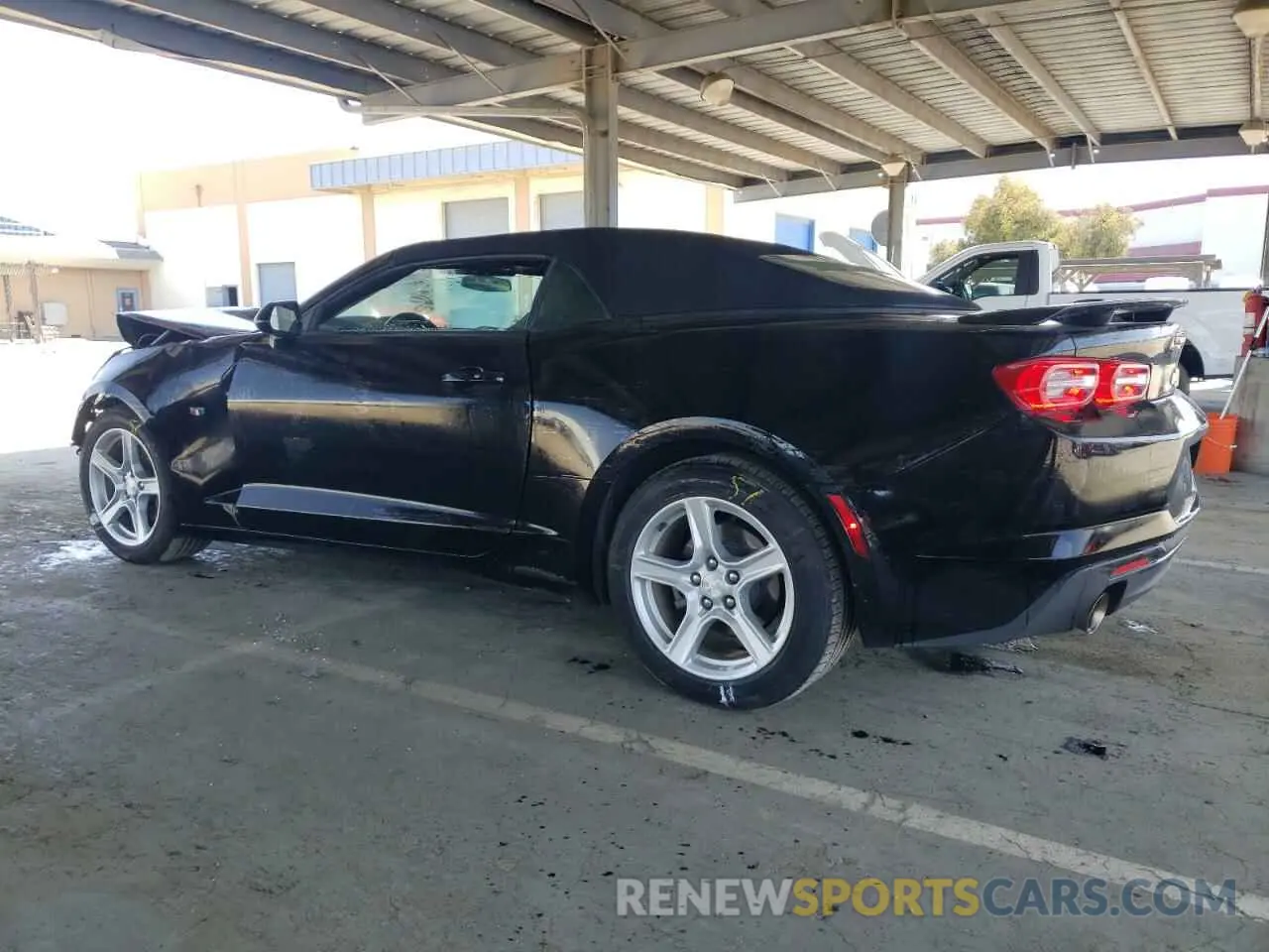 2 Photograph of a damaged car 1G1FB3DX4P0139659 CHEVROLET CAMARO 2023