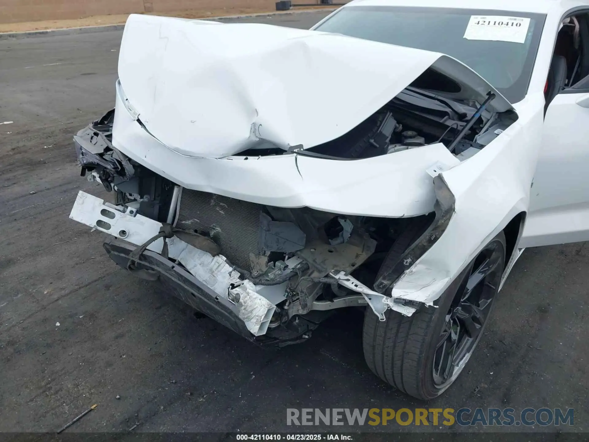 12 Photograph of a damaged car 1G1FD1RS1P0132244 CHEVROLET CAMARO 2023