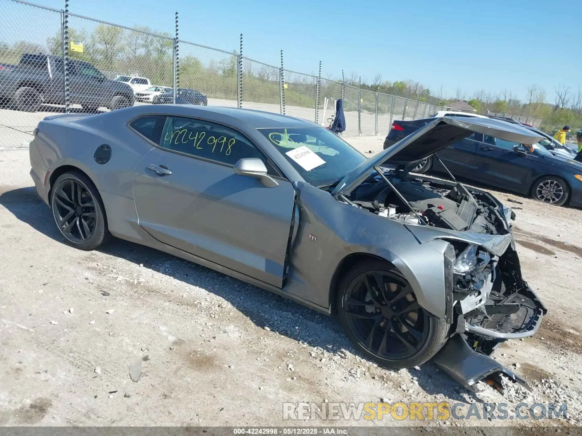 1 Фотография поврежденного автомобиля 1G1FD1RS7P0155009 CHEVROLET CAMARO 2023