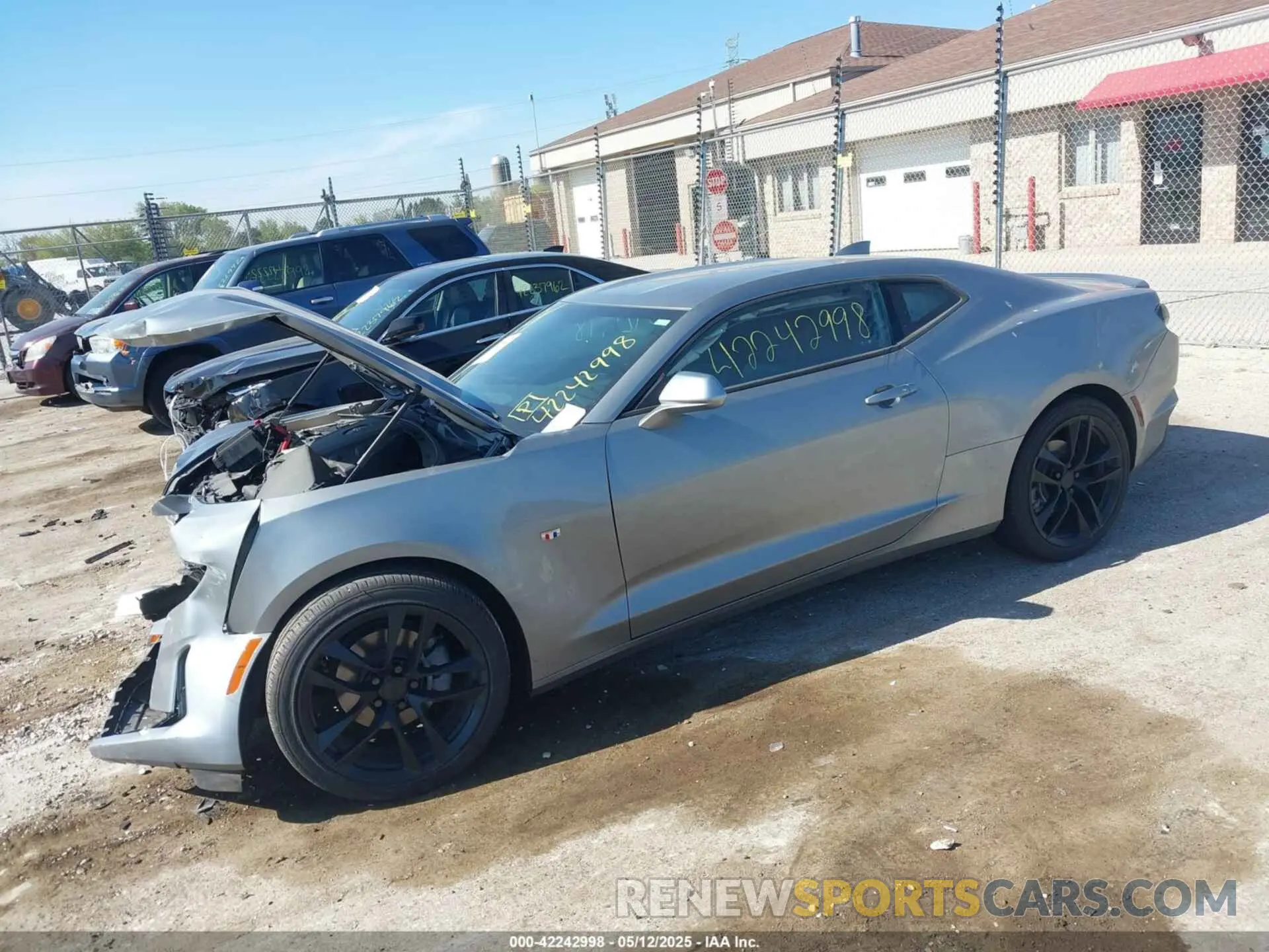 2 Фотография поврежденного автомобиля 1G1FD1RS7P0155009 CHEVROLET CAMARO 2023