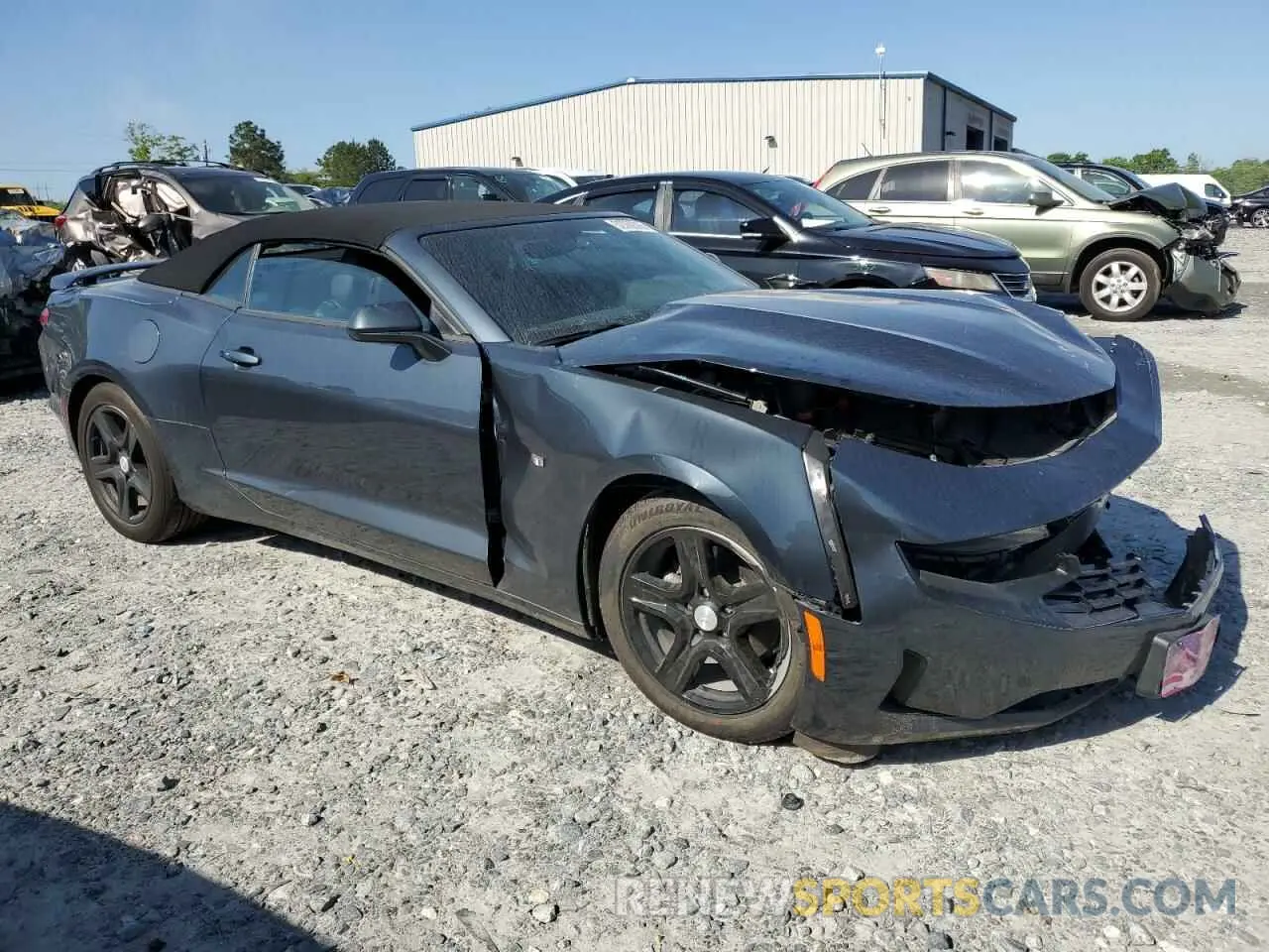 4 Photograph of a damaged car 1G1FD3DS4P0149199 CHEVROLET CAMARO 2023