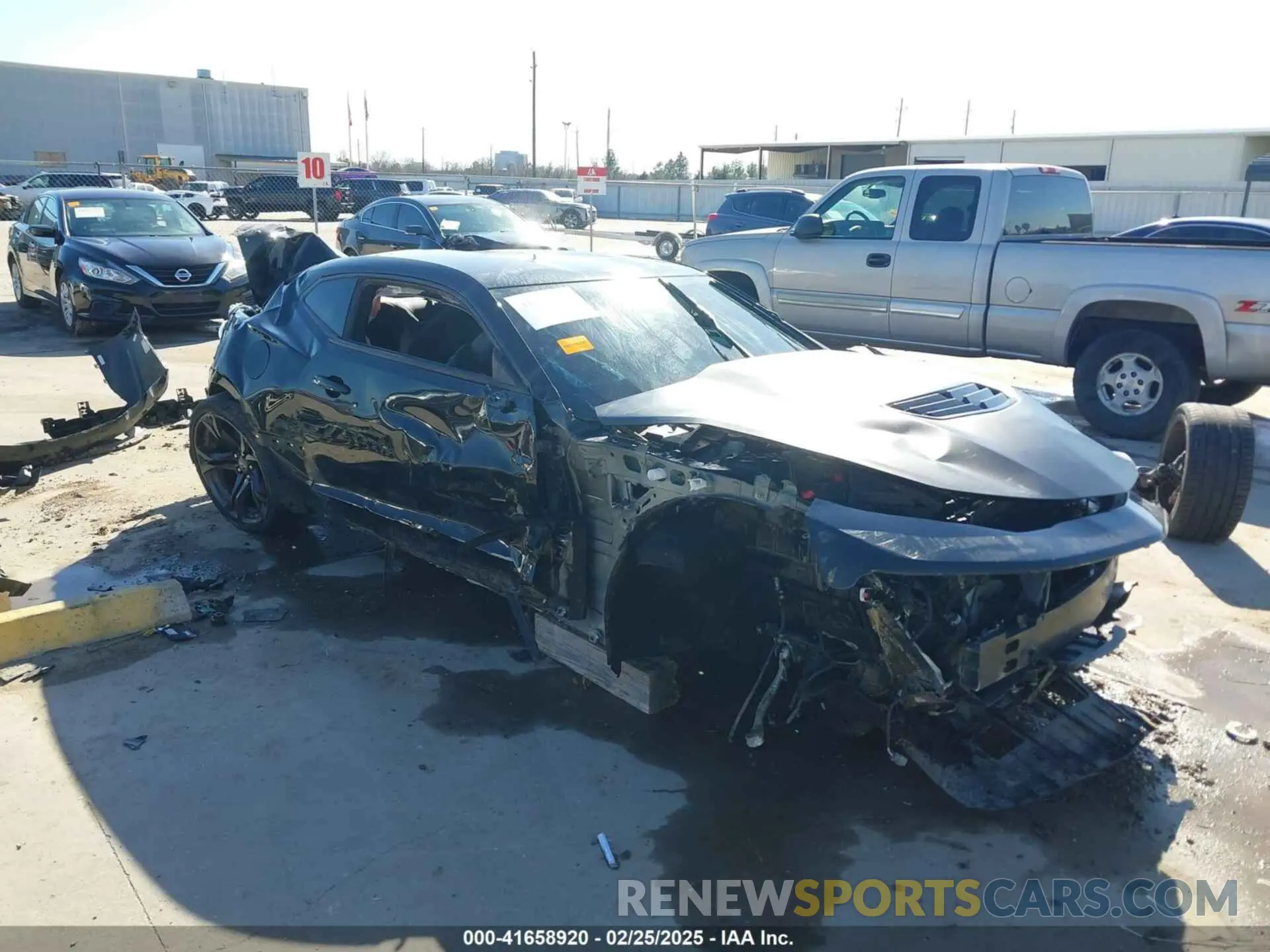 1 Photograph of a damaged car 1G1FE1R72P0110276 CHEVROLET CAMARO 2023