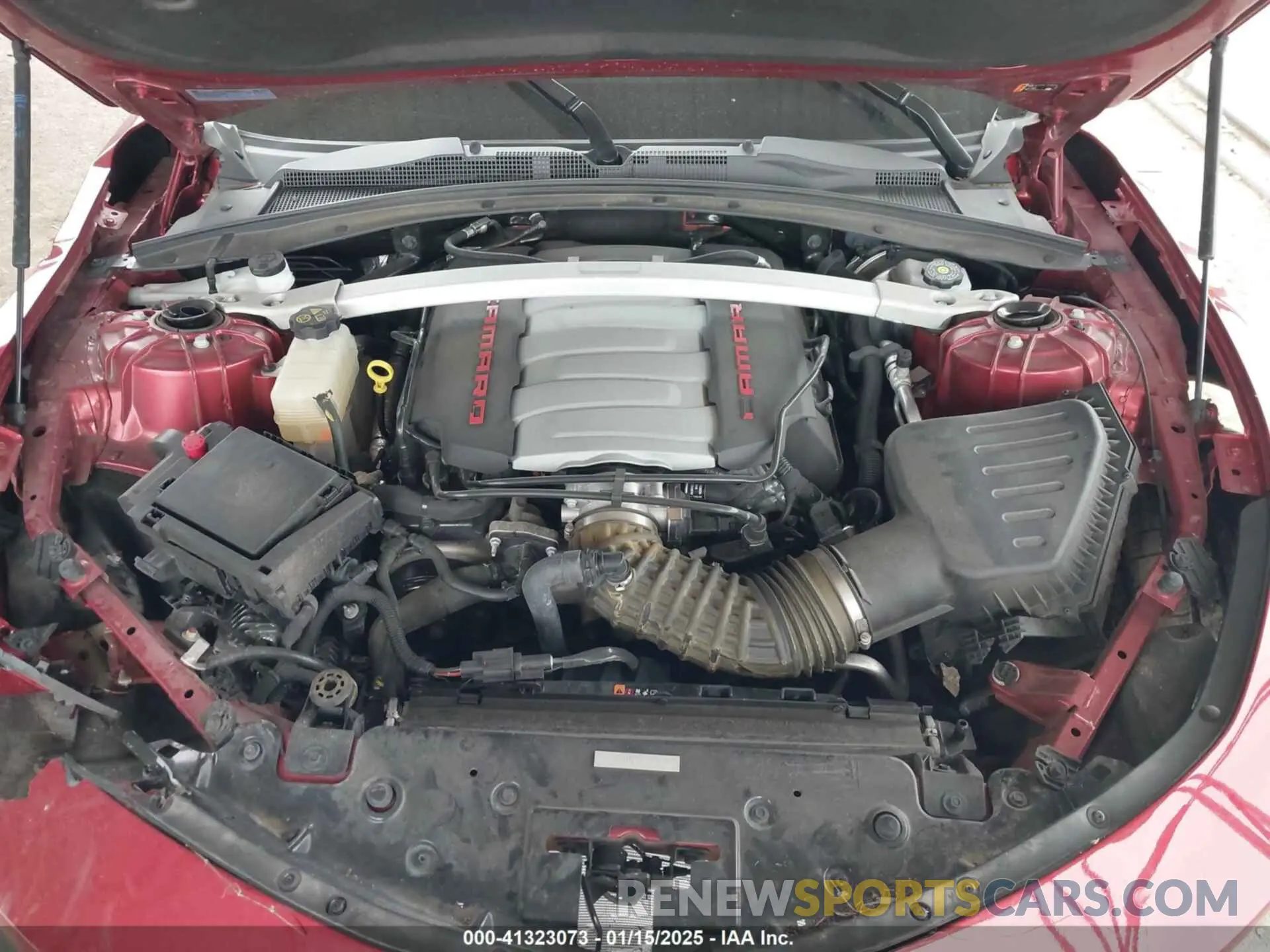 10 Фотография поврежденного автомобиля 1G1FE1R7XP0154607 CHEVROLET CAMARO 2023