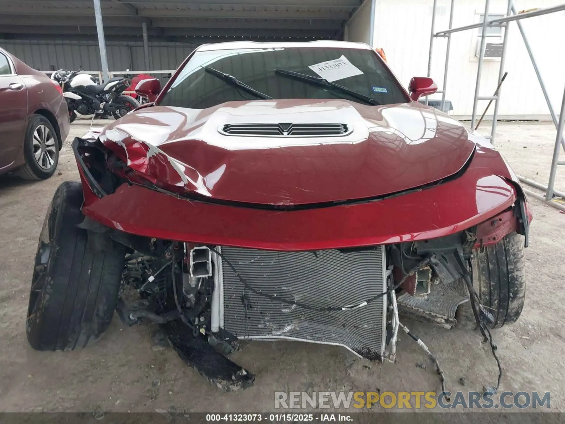 12 Фотография поврежденного автомобиля 1G1FE1R7XP0154607 CHEVROLET CAMARO 2023