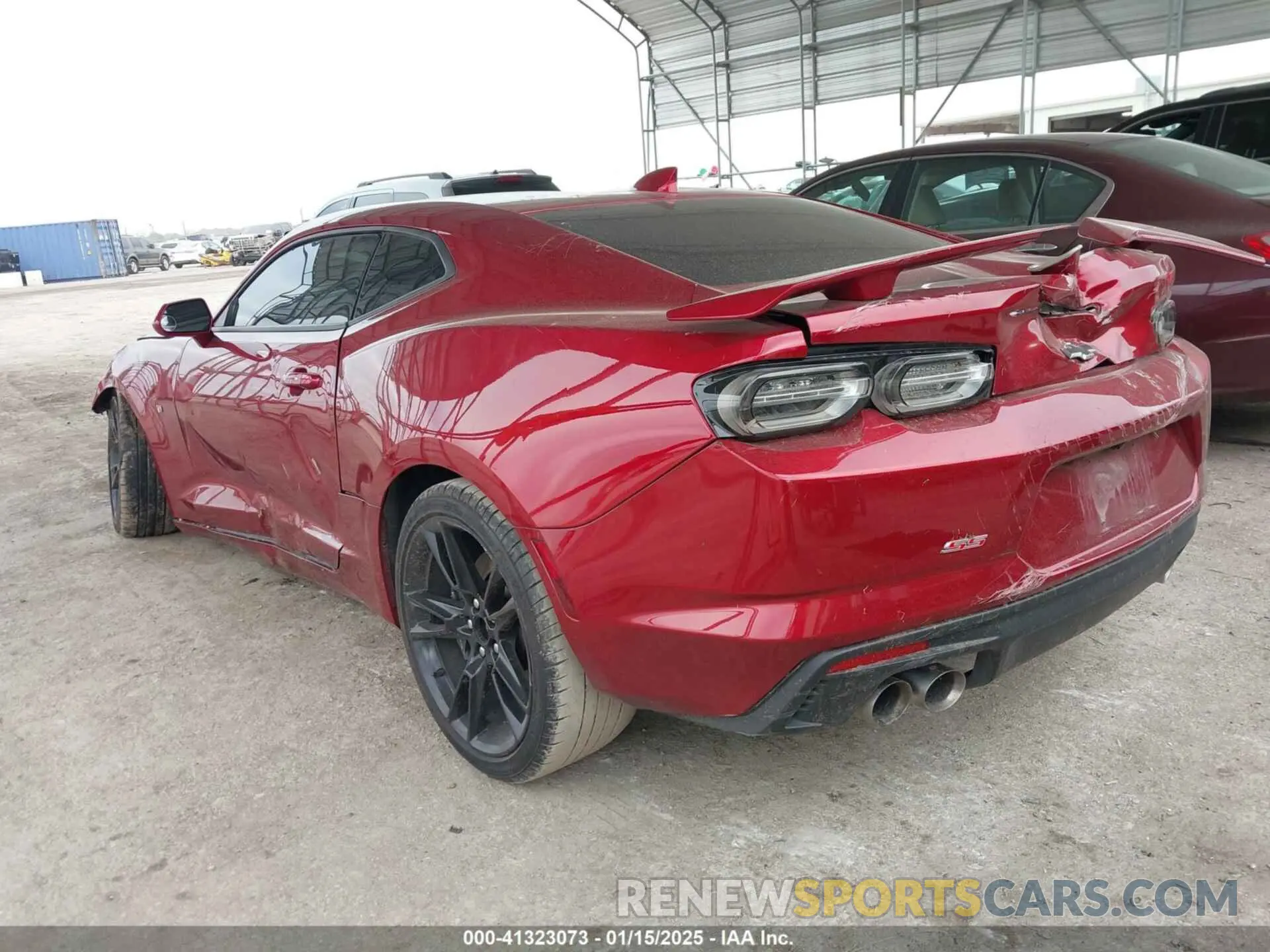 3 Фотография поврежденного автомобиля 1G1FE1R7XP0154607 CHEVROLET CAMARO 2023