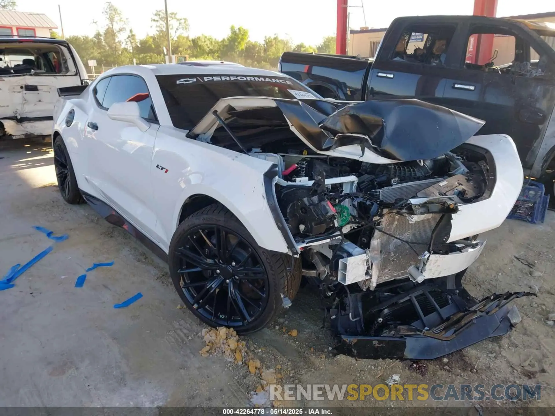 1 Photograph of a damaged car 1G1FF1R79P0160976 CHEVROLET CAMARO 2023