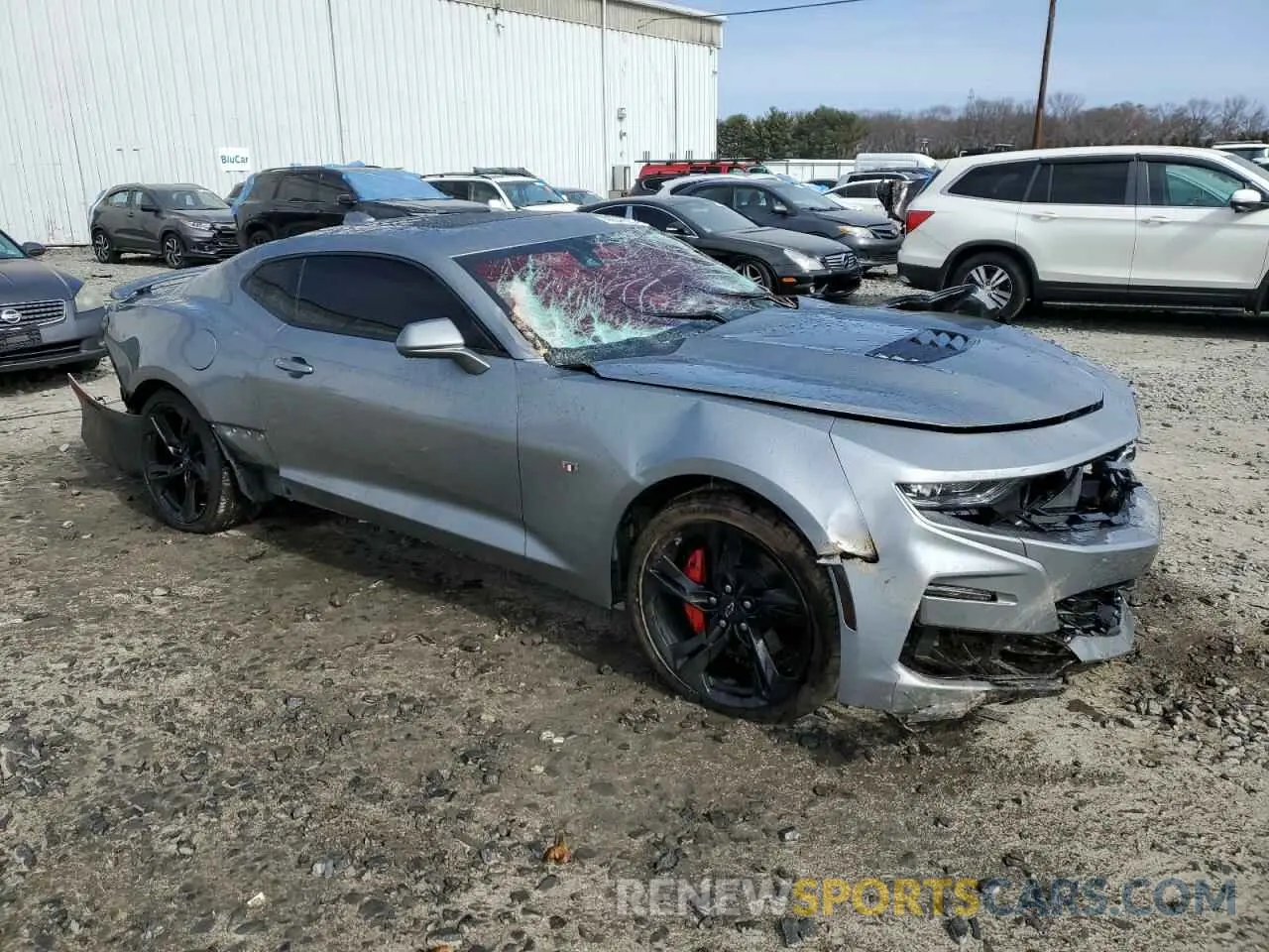 4 Фотография поврежденного автомобиля 1G1FH1R75P0147748 CHEVROLET CAMARO 2023