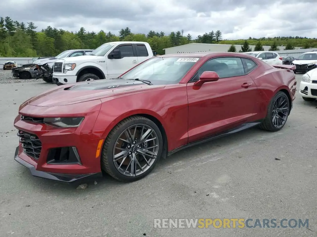 1 Photograph of a damaged car 1G1FJ1R61P0113320 CHEVROLET CAMARO 2023
