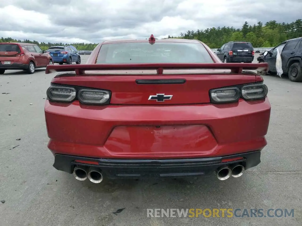 6 Photograph of a damaged car 1G1FJ1R61P0113320 CHEVROLET CAMARO 2023