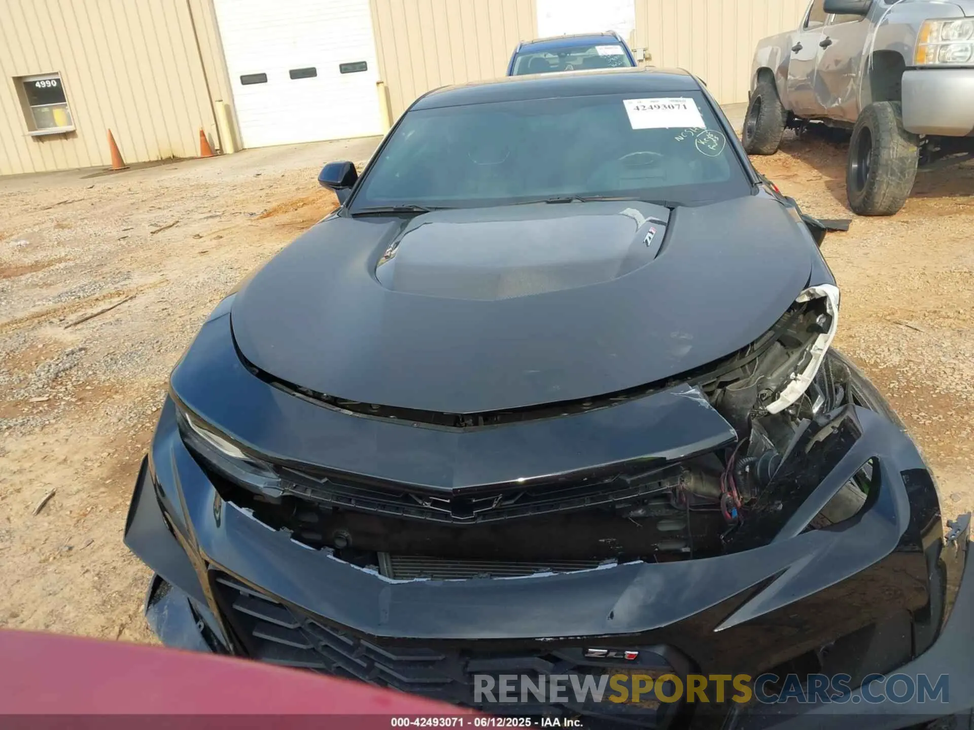 12 Photograph of a damaged car 1G1FJ1R6XP0128477 CHEVROLET CAMARO 2023