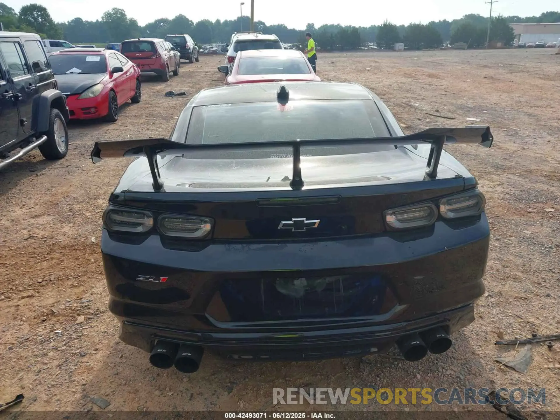 16 Photograph of a damaged car 1G1FJ1R6XP0128477 CHEVROLET CAMARO 2023