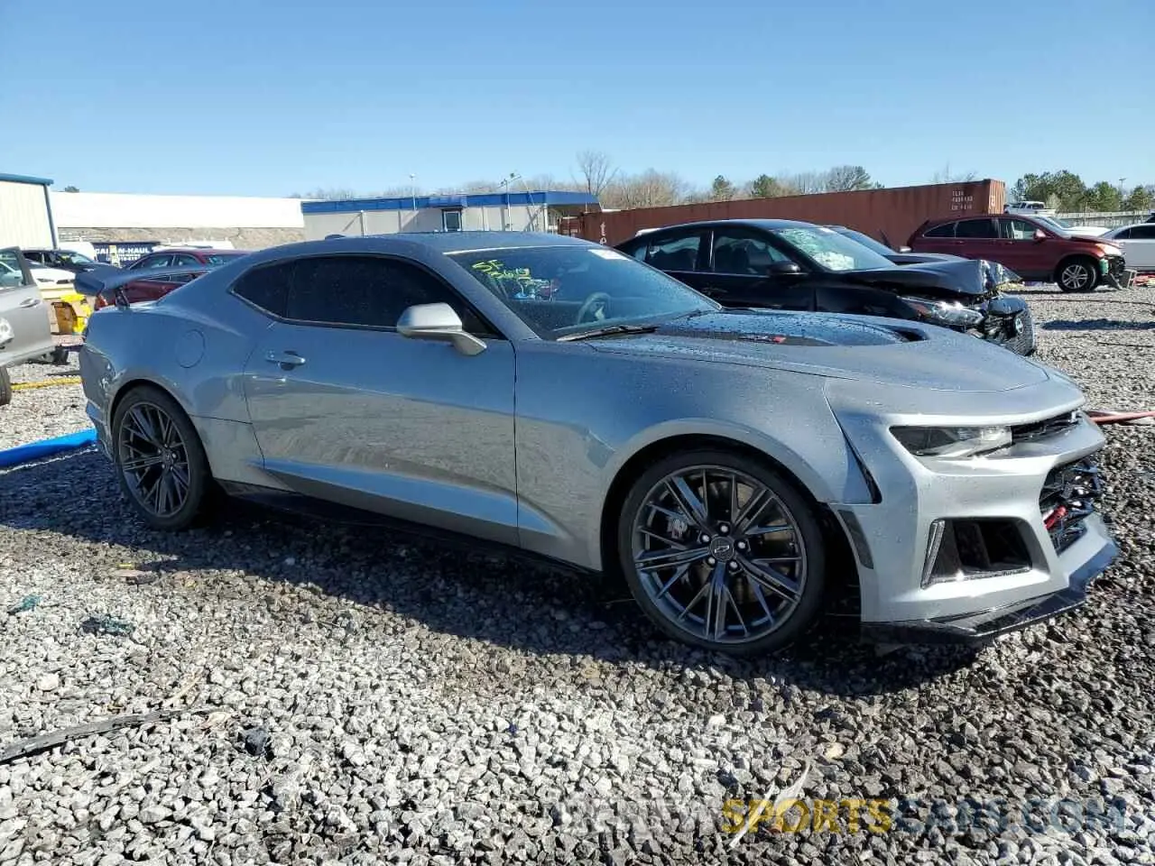 4 Фотография поврежденного автомобиля 1G1FK1R60P0104167 CHEVROLET CAMARO 2023