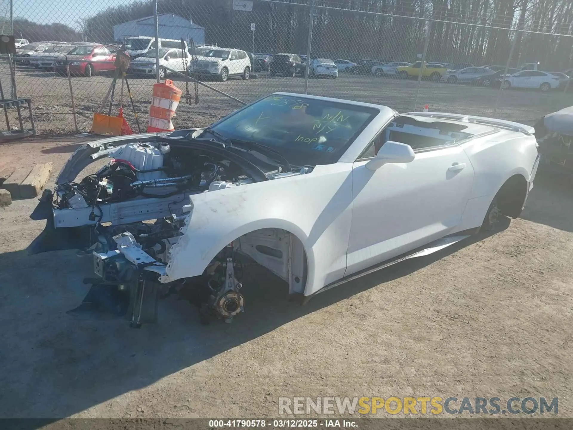 2 Фотография поврежденного автомобиля 1G1FK3D67P0146046 CHEVROLET CAMARO 2023