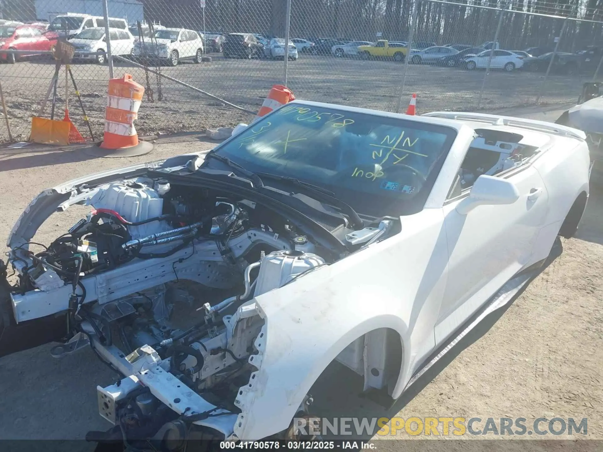 6 Фотография поврежденного автомобиля 1G1FK3D67P0146046 CHEVROLET CAMARO 2023
