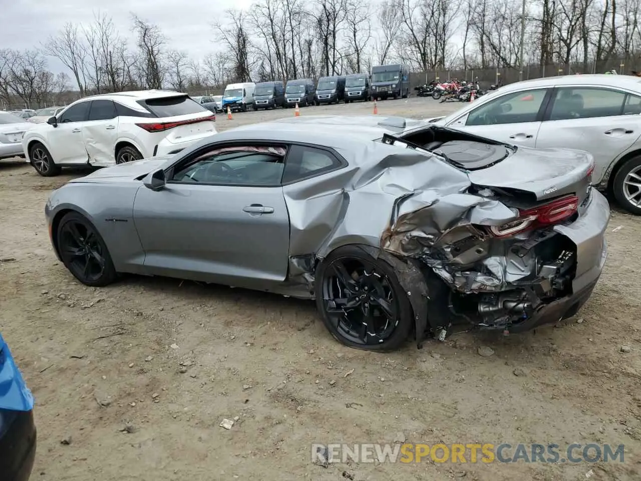 2 Photograph of a damaged car 1G1FD1RS2R0120624 CHEVROLET CAMARO 2024