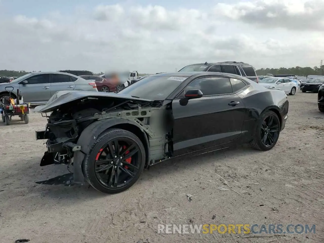 1 Photograph of a damaged car 1G1FD1RS3R0117800 CHEVROLET CAMARO 2024