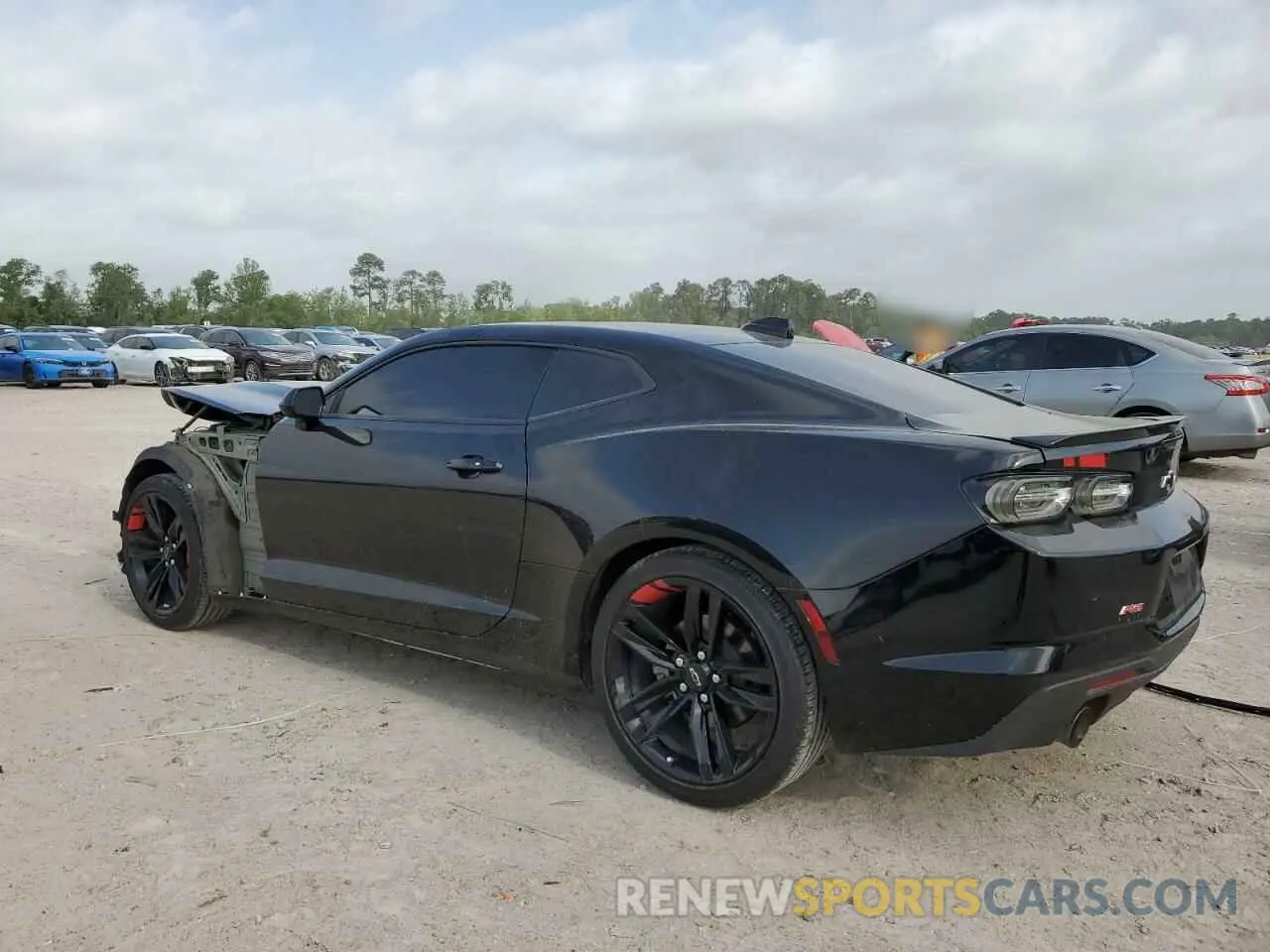 2 Photograph of a damaged car 1G1FD1RS3R0117800 CHEVROLET CAMARO 2024