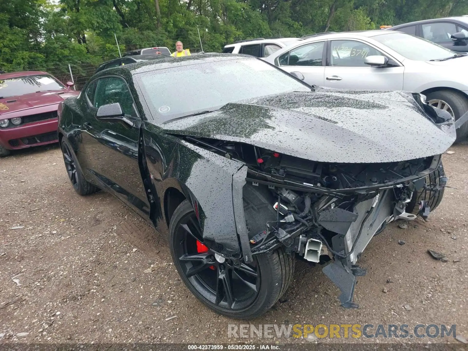 1 Photograph of a damaged car 1G1FD1RS8R0108204 CHEVROLET CAMARO 2024